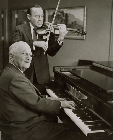 Harry Truman and Benny Goodman